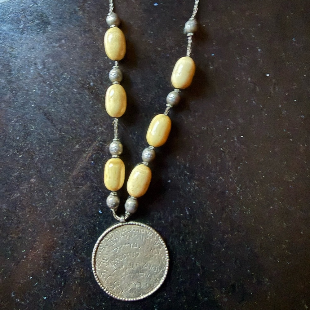 Silver Circle Pendant Necklace